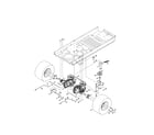 Craftsman 247204150 transmission/wheels diagram
