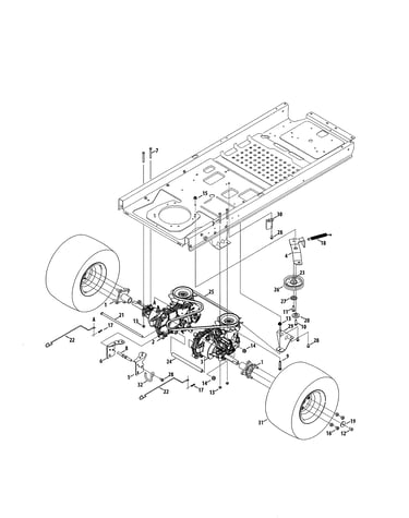 Transmission/wheels