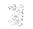 Craftsman 247203700 fender/bumper/fuel tank diagram