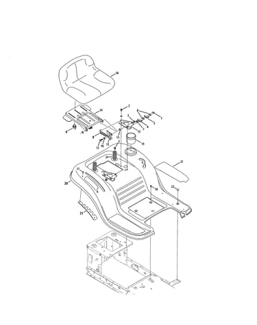 Seat/fender