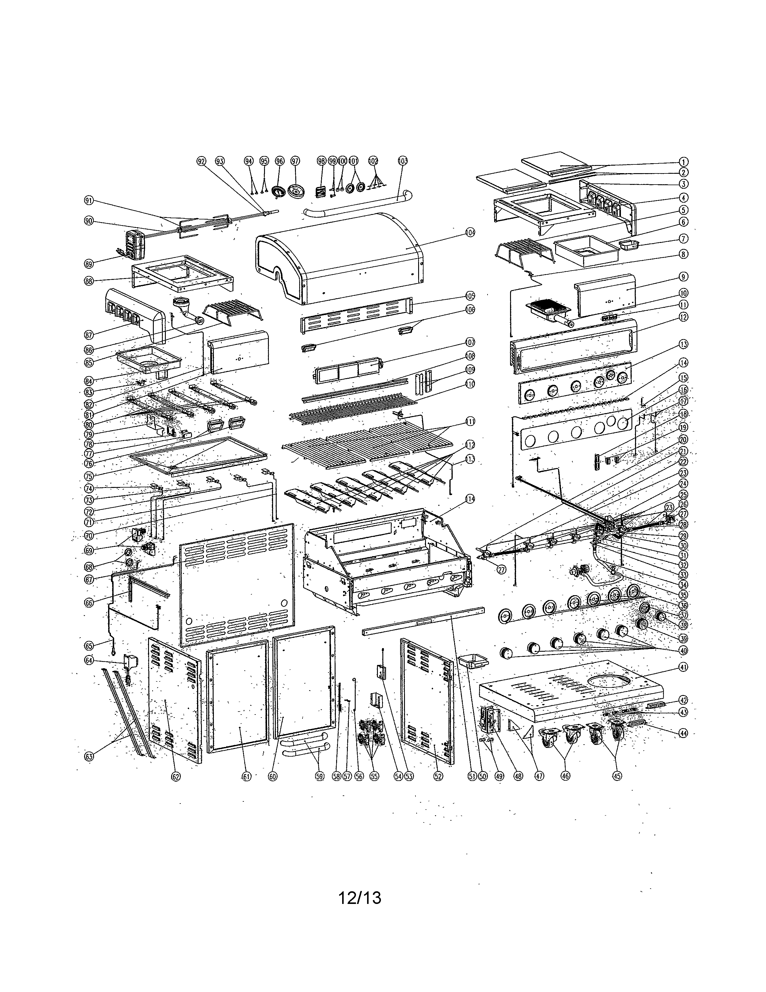 Gas grill