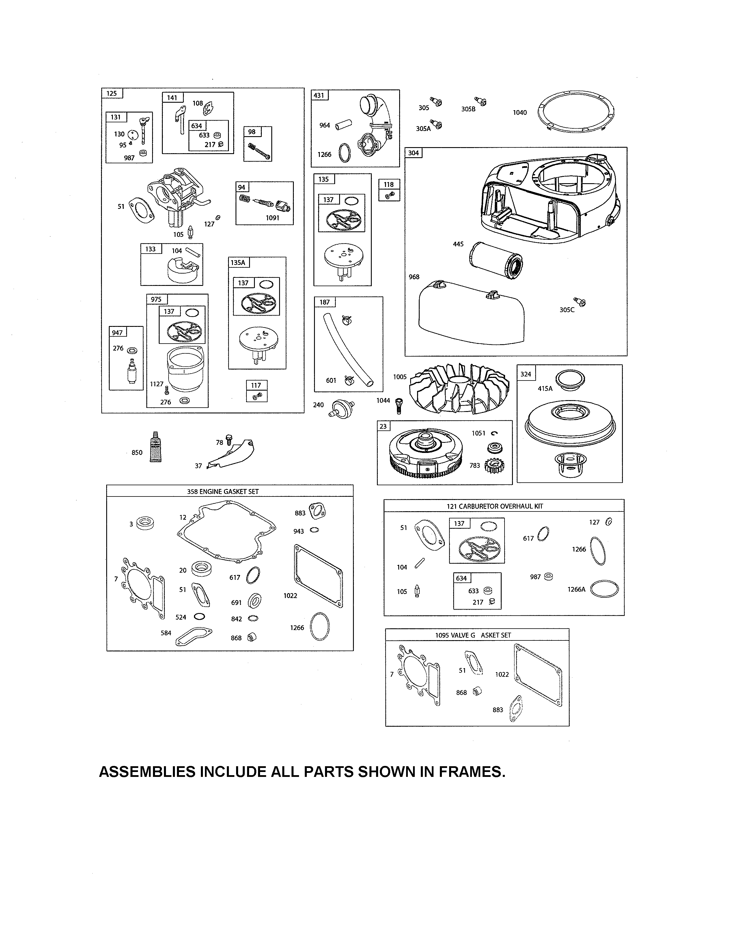 Carburetor/blower housing
