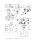 Carburetor/blower housing