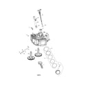 Poulan PP24KA54-96042019300 crankcase diagram