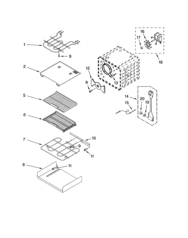 Internal oven