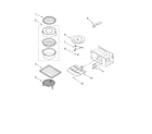 KitchenAid KEMS308SSS03 internal microwave diagram