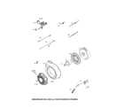 Briggs & Stratton 130G32-0056-F1 flywheel/bracket control diagram