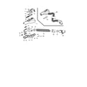Kenmore Elite 11621814410 hose & handle diagram