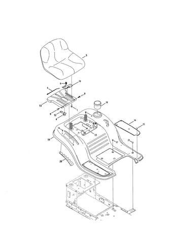 Seat/fender
