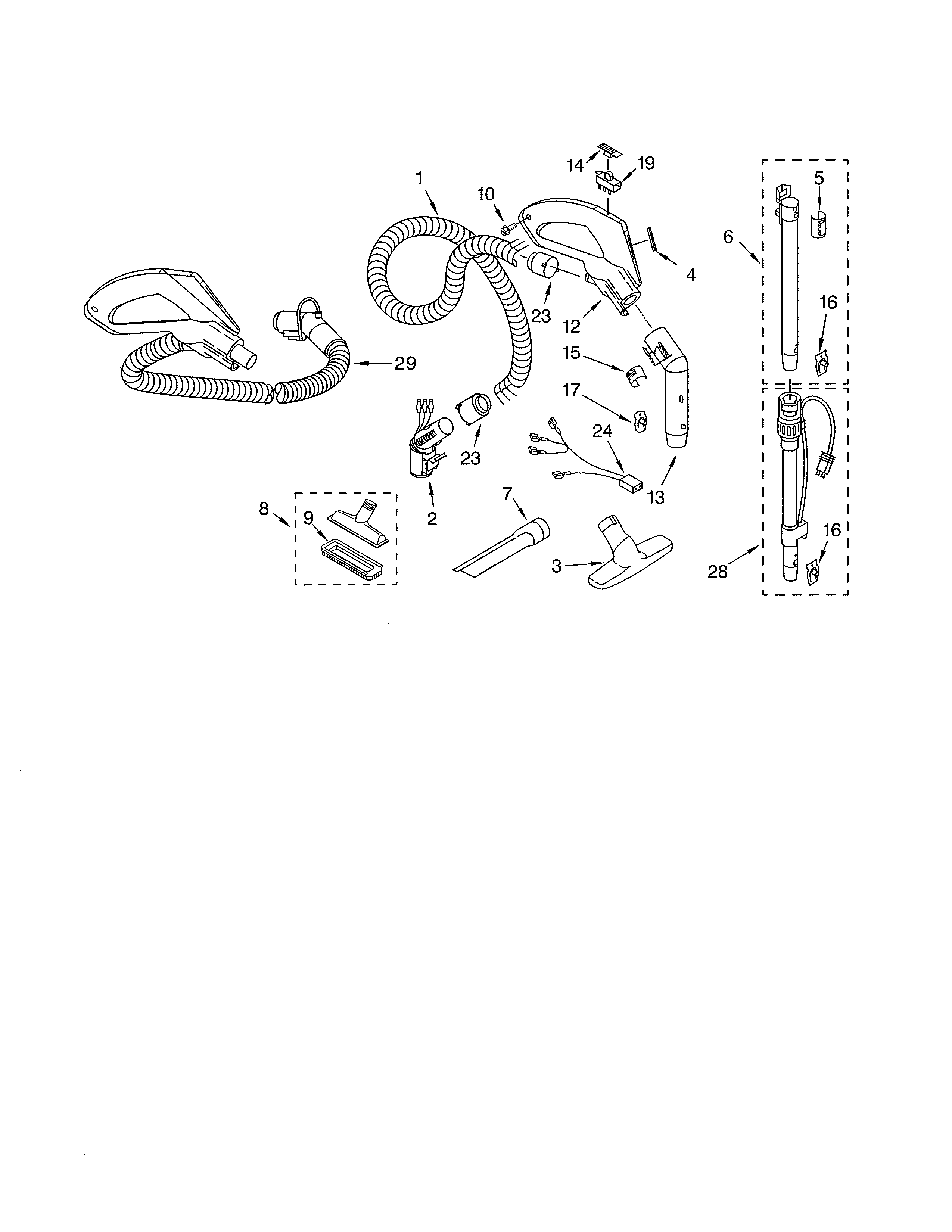 Hose & attachments