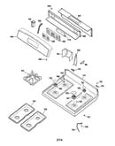 Control panel/cooktop