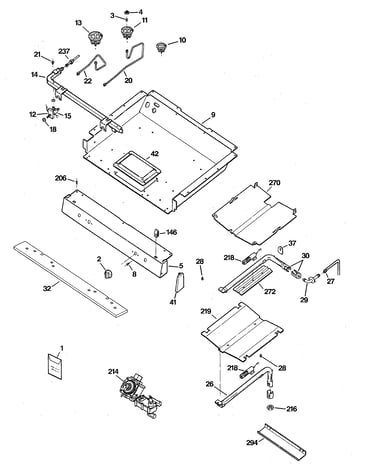Gas & burner parts