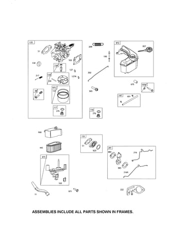 Carburetor/fuel tank