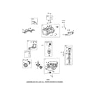 Briggs & Stratton 121R02-0003-F1 cylinder/crankshaft/crankcase diagram