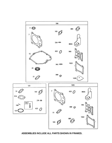 Gasket sets
