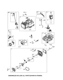 Head cylinder/crankshaft/crankcase