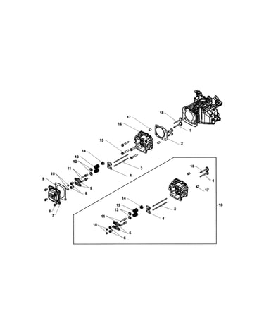 Head/valve/breather