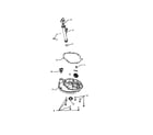 Kohler XT650-2031 oil pan/lubrication diagram