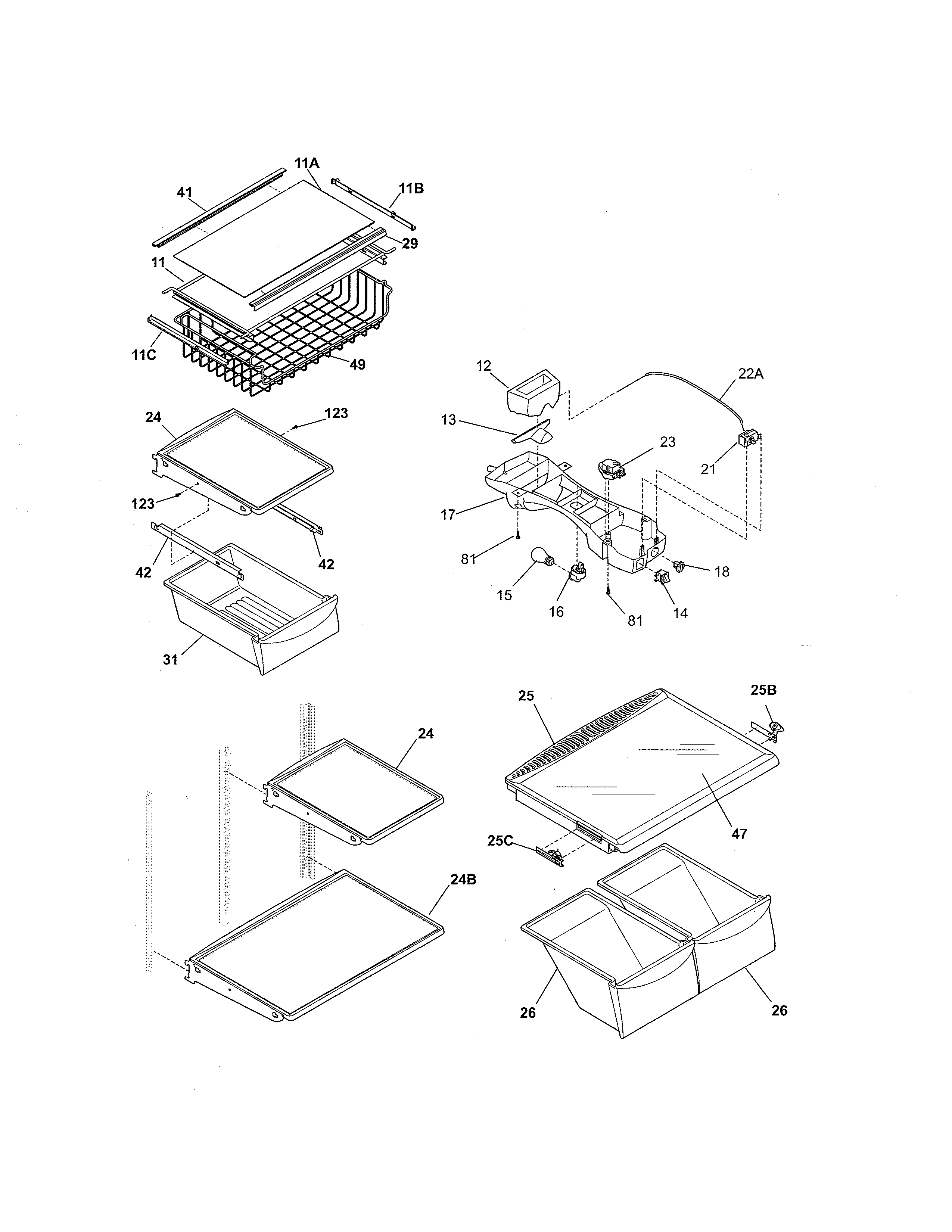 Shelves