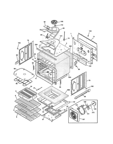 Upper oven