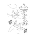 Agri-Fab 45-04621 push spreader diagram
