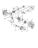 Cylinder/fuel tank/clutch