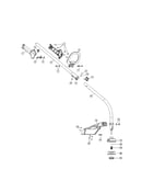 Driveshaft/handle/shield