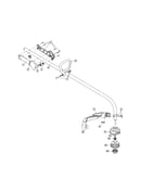 Driveshaft/handle/shield