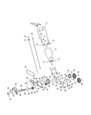 Handle/wheel/throttle cable