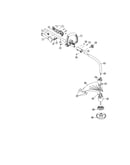 Drive shaft/handle/shield