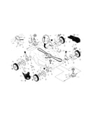 Drive control/gear case/wheels