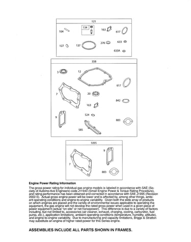 Gasket sets