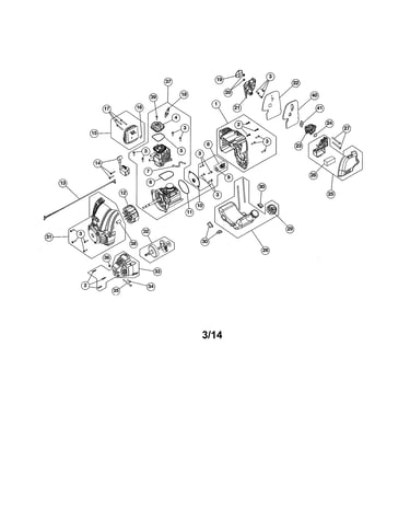 Short block/fuel tank