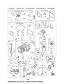 Carburetor/cylinder/crankshaft
