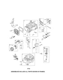 Cylinder/crankshaft/crankcase