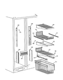 Freezer shelves