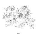 Shortblock/fuel tank/clutch