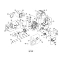 Shortblock/fuel tank/clutch