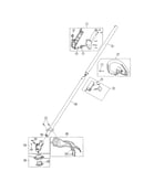 Drive shaft/shield/handle