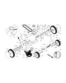 Drive control/gear case/wheels