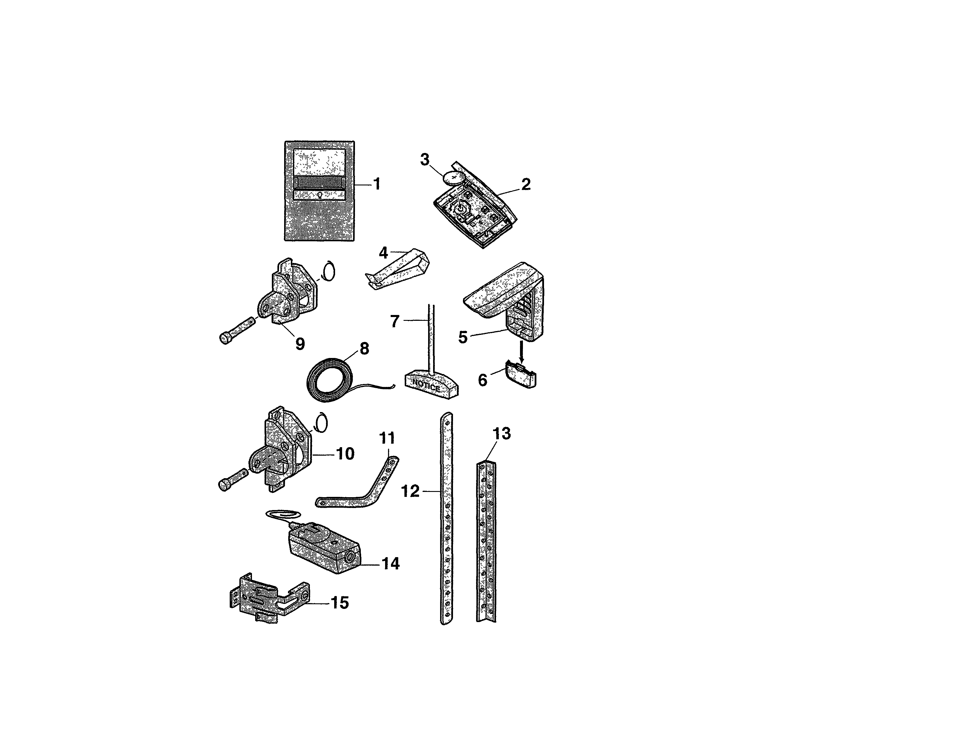Installation parts