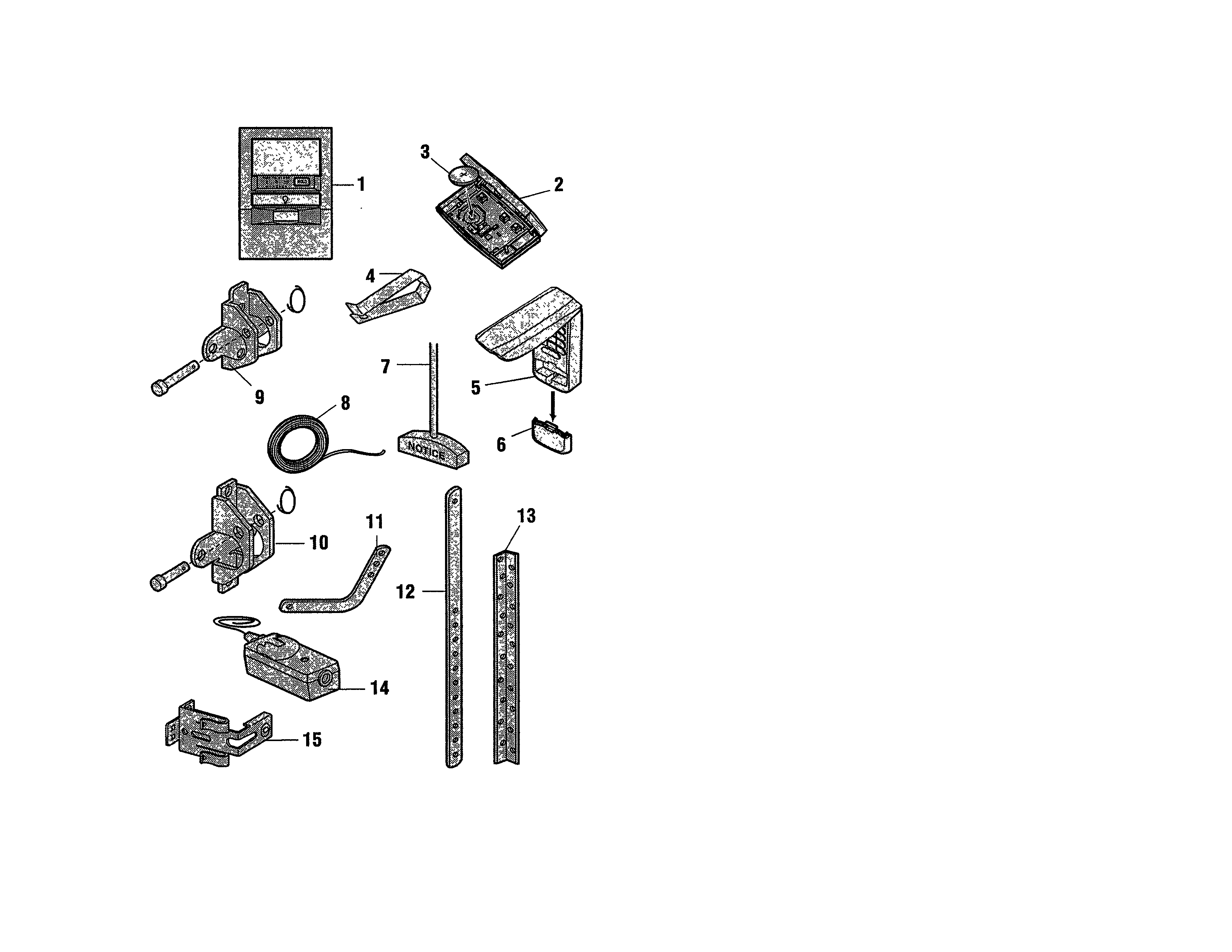 Installation parts