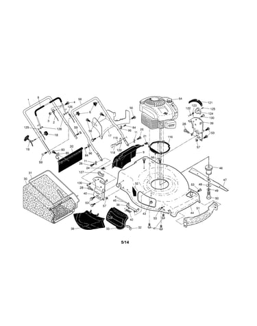 Engine/housing/handle