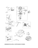 Rewind starter/starter motor