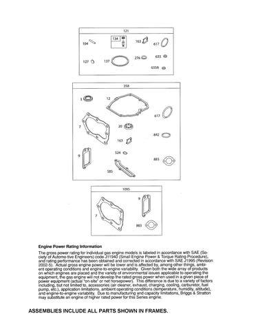 Gasket sets