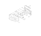 Maytag CWE5800ACB25 lower oven door diagram