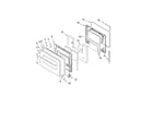 Maytag CWE5800ACB25 upper oven door diagram