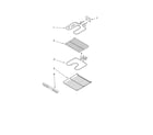 Maytag CWE5800ACB25 internal oven diagram