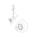 Craftsman 917204140 wheels & tires diagram