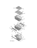 Freezer shelves